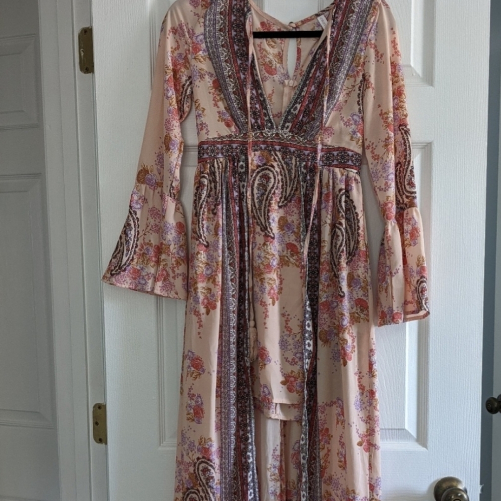 Xhilaration parsley boho dress